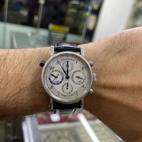 Chronoswiss Tora Automatic Ref.CH7423 38mm Swiss Made - Picture 2 of 9